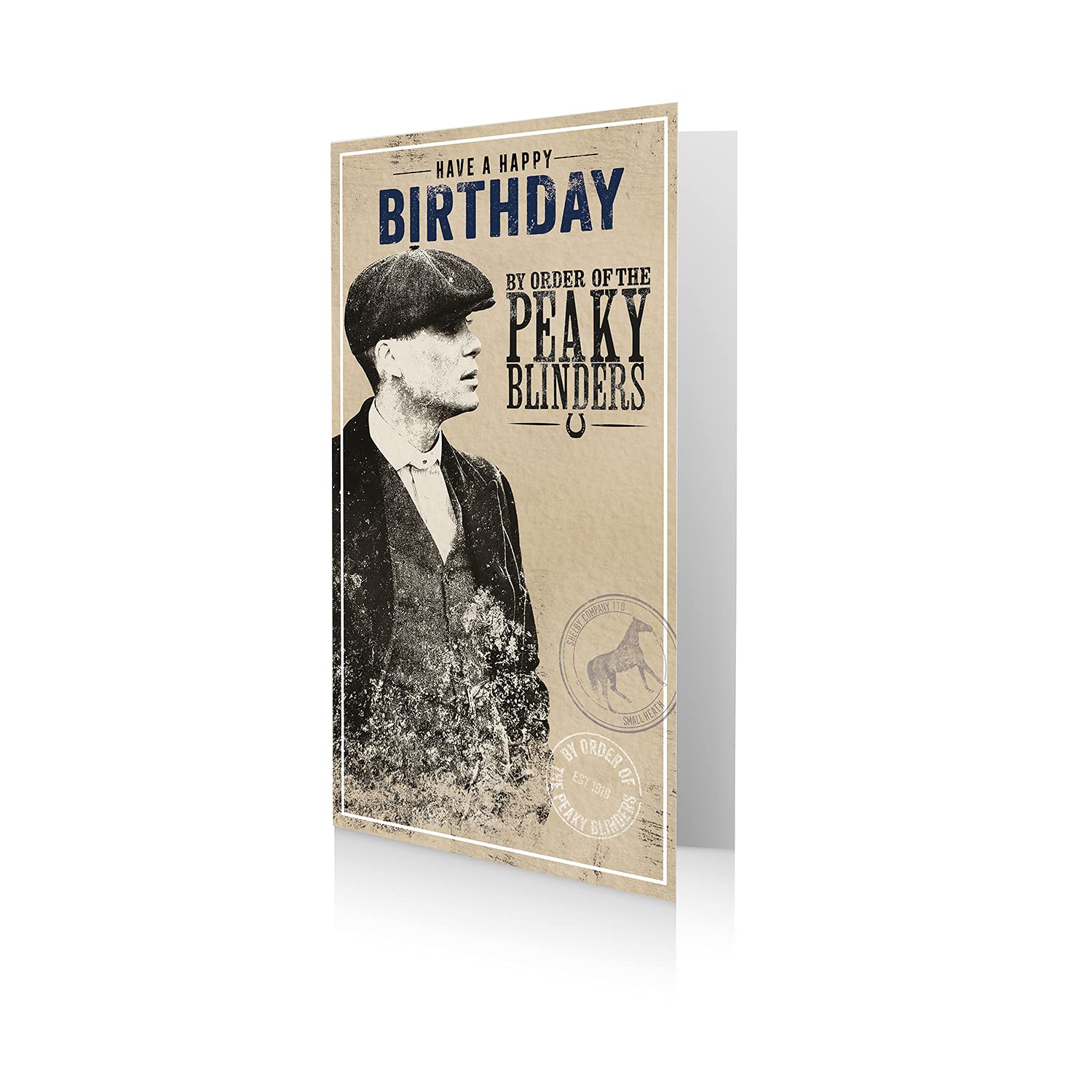 Peaky Blinders Birthday Card - 9x5 Inch for Gifts & Parties
