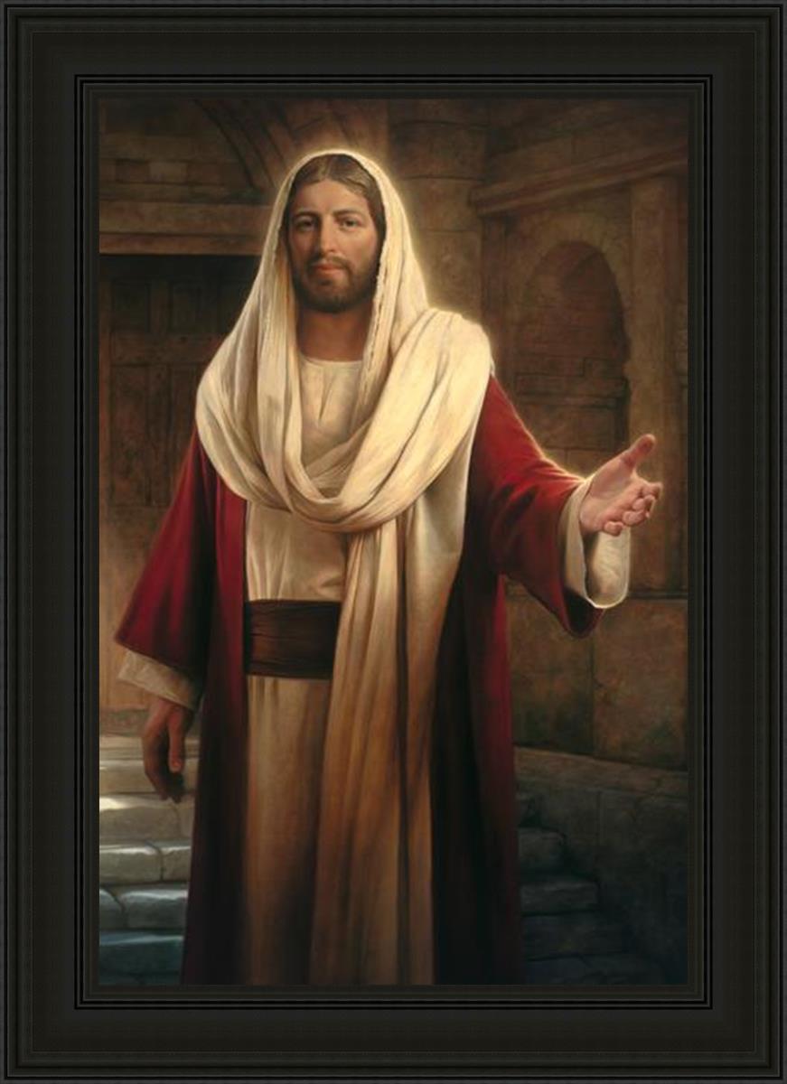 Come Follow Me by Howard Lyon - Inspirational Christian Art Print for Home, Church & Office Decor