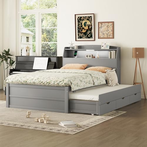 Gray With Trundle