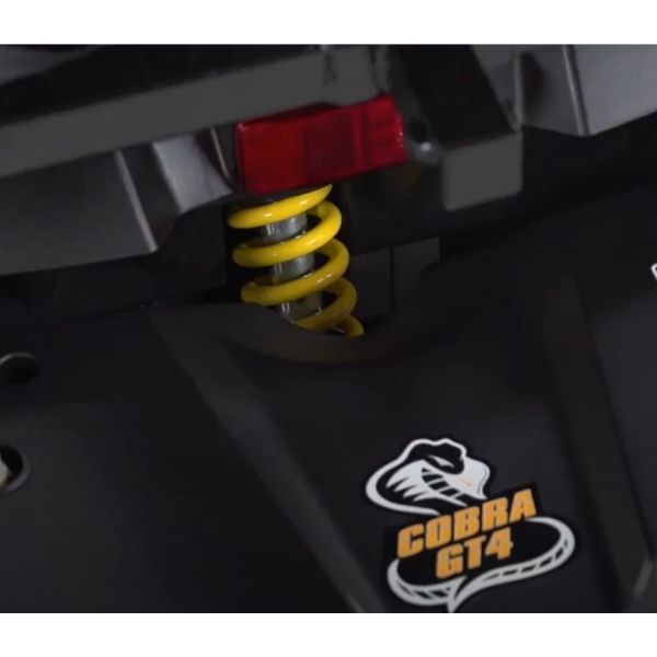 Drive Medical Cobra GT4 Heavy Duty Power Scooter - 4-Wheel Mobility Scooter for Adults, 300 lb Weight Capacity - Ideal for Outdoor & Indoor Use, Shopping, Travel & Daily Mobility Assistance