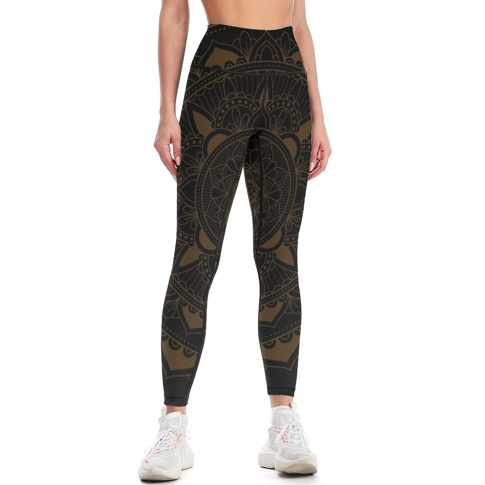 JZDACH High Waist Yoga Pants for Women - Seamless Tummy Control Workout Leggings - Perfect for Yoga, Gym, Running & Lounge Wear