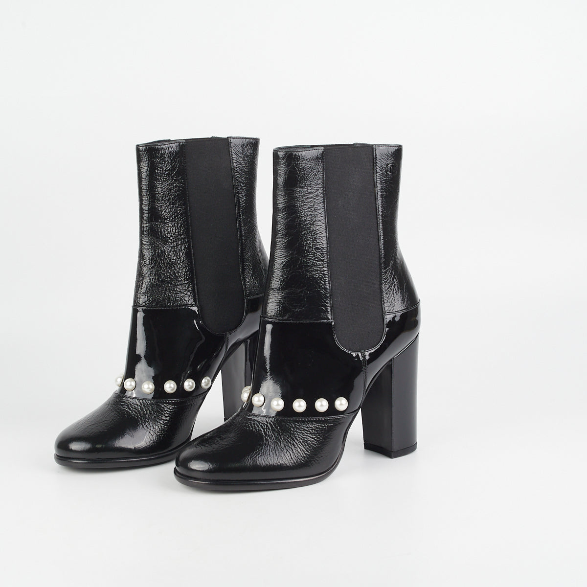Chanel Black Leather Ankle Boots for Women - Stylish & Comfortable for Casual Outings & Evening Events
