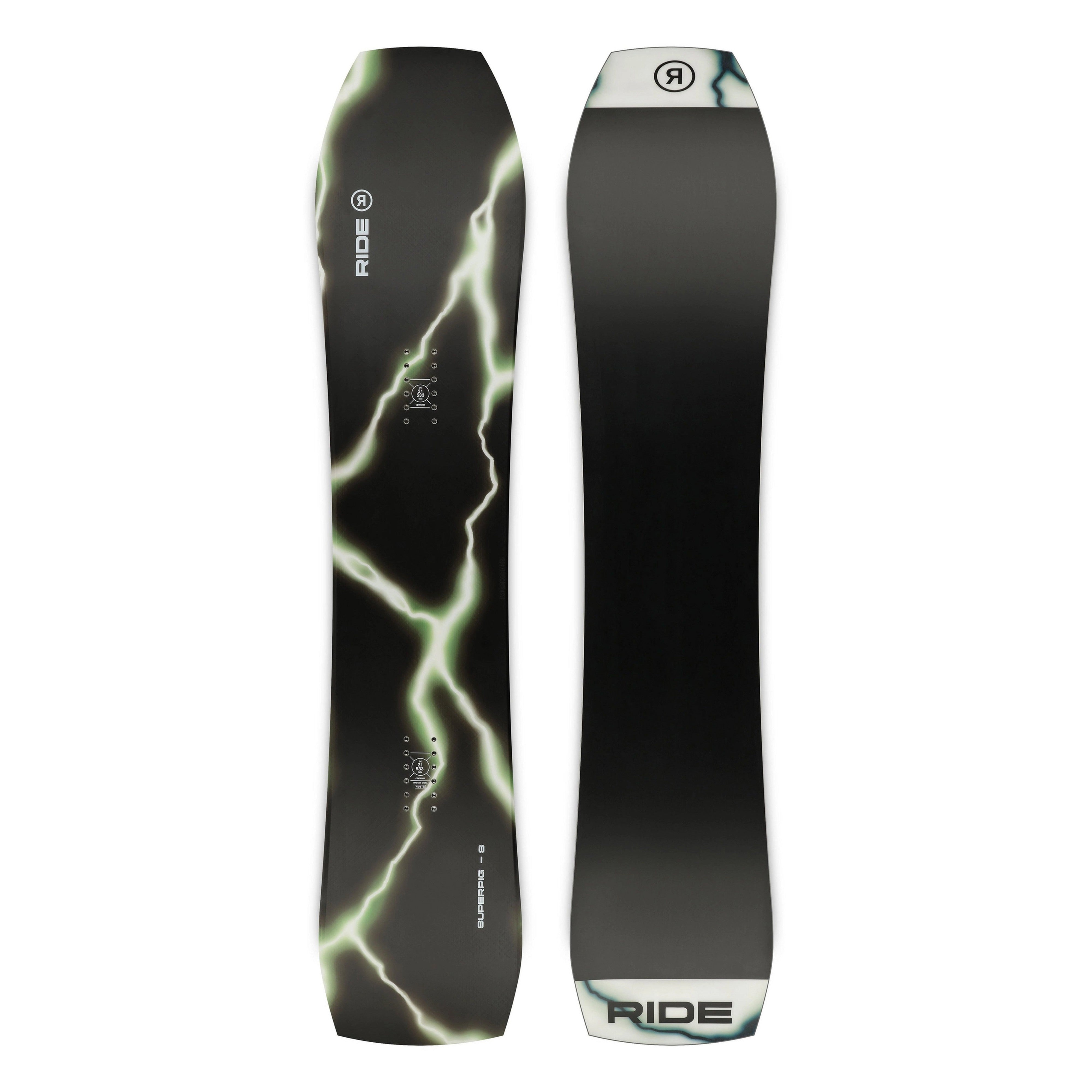 Superpig Snowboard 2025 - High Performance All-Mountain Snowboard for Men & Women | Perfect for Freestyle, Powder & Park Riding