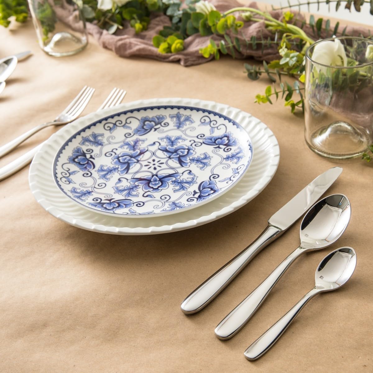 Fortessa Grand City 20-Piece Flatware Set - 10