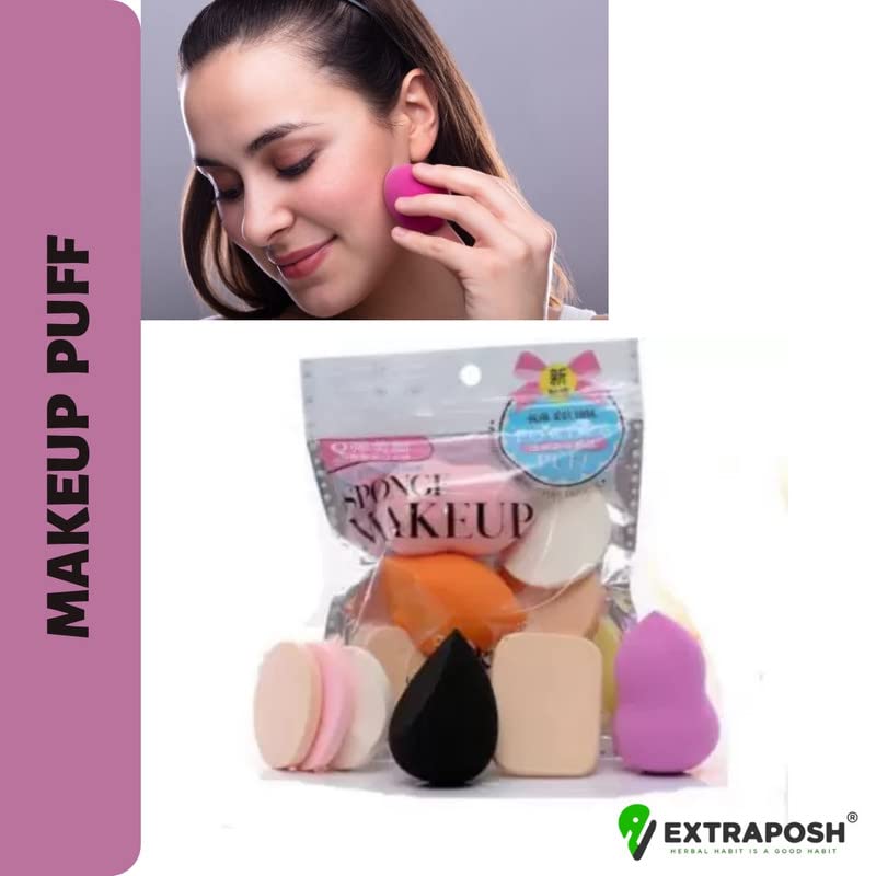 Premium Makeup Sponge Beauty Blender Set - 12 Pack Multi-Color Cosmetic Blenders for Flawless Foundation & Concealer Application | Perfect for Professional Makeup Artists & Home Use
