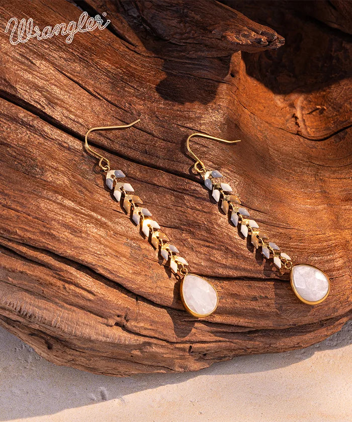 Wrangler Demeter’s Tear Necklace and Earrings Set - Sterling Silver Greek Goddess Jewelry for Women, Perfect for Weddings, Parties & Special Occasions