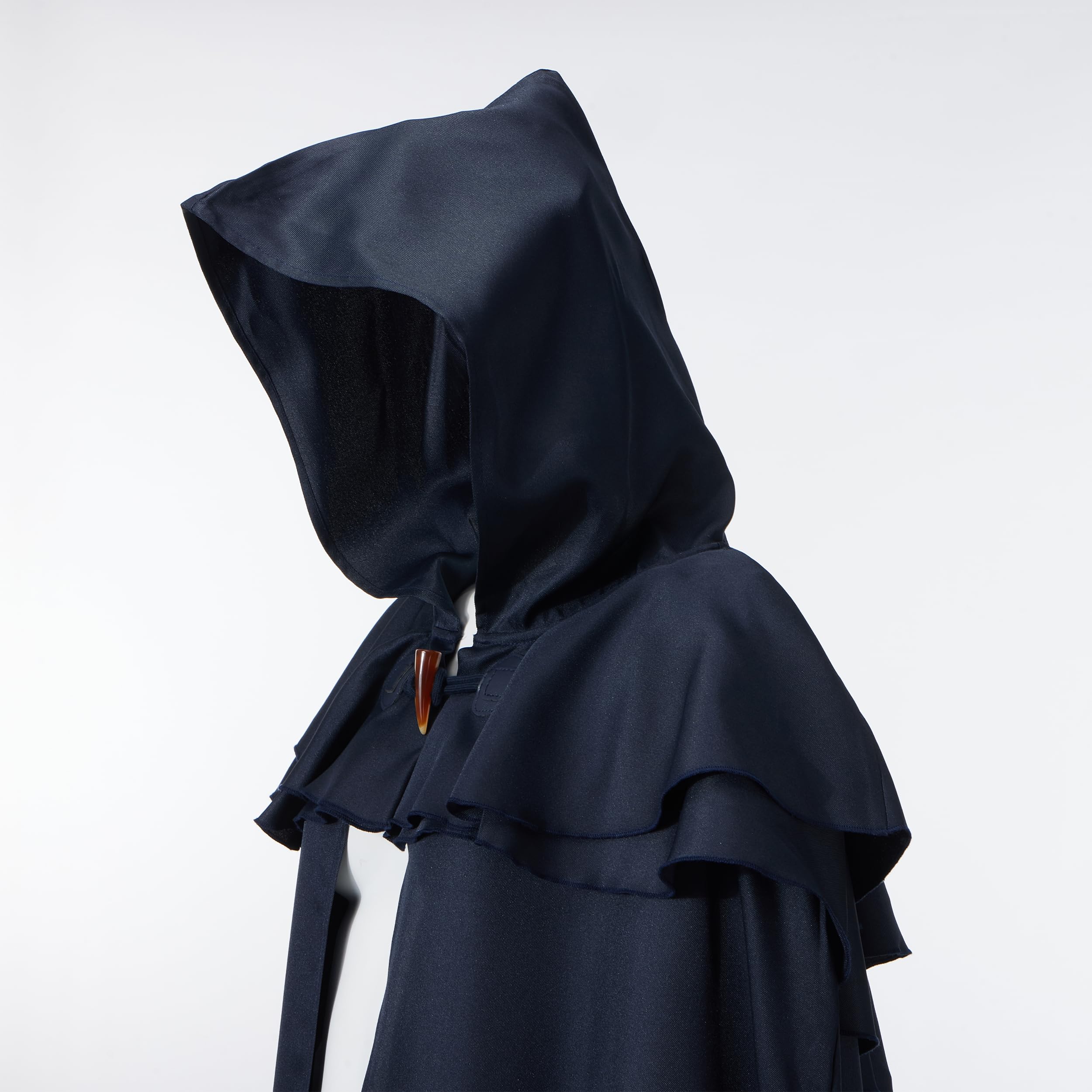 Medieval Hooded Cloak for Men & Women - Renaissance Cape, Viking Costume Cloak for LARP, Cosplay & Historical Reenactment