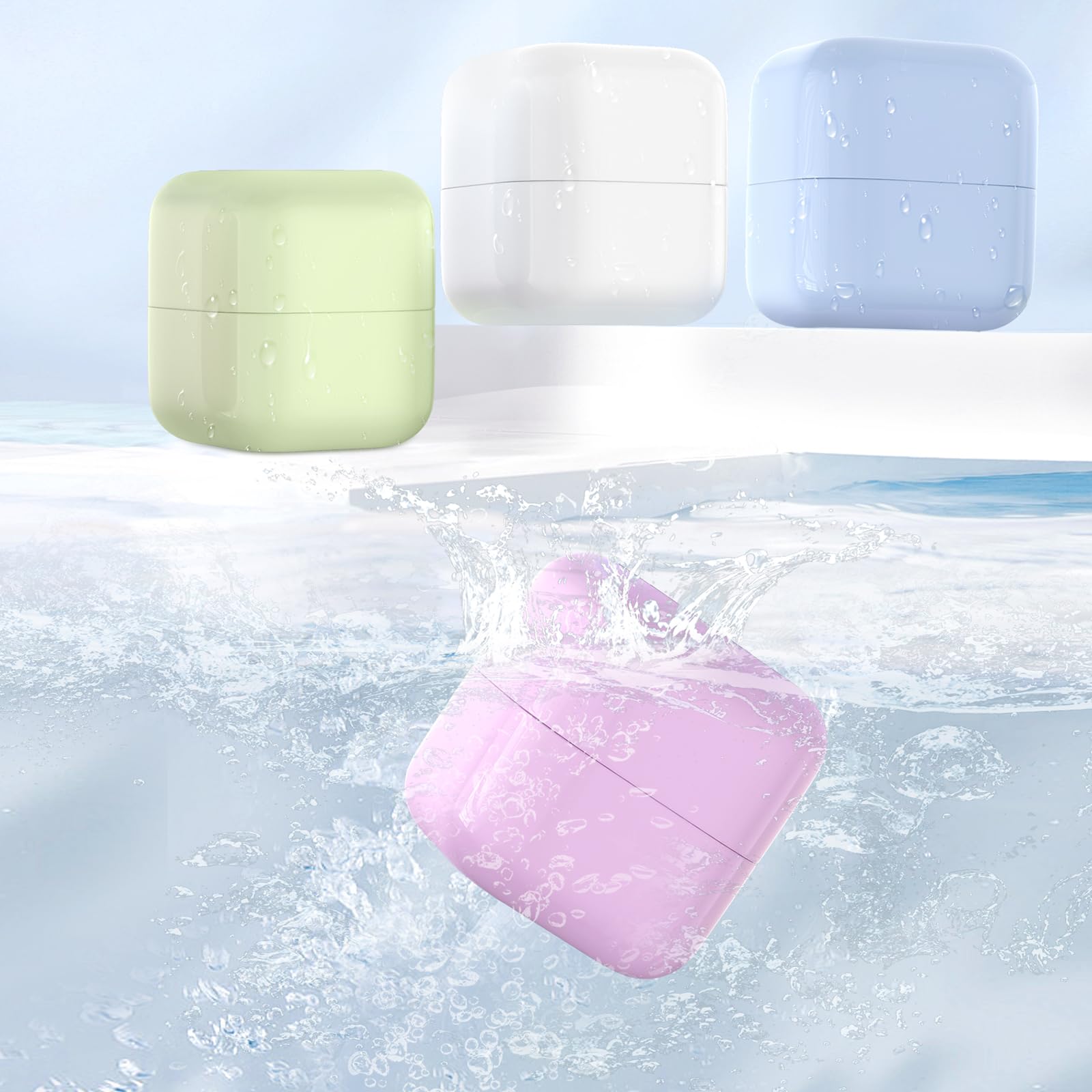 TSA Approved 1.7oz Travel Size Containers - Leak-Proof Toiletry Bottles for Shampoo, Lotion & Cosmetics | Perfect for Airplane Carry-On & Vacation Essentials