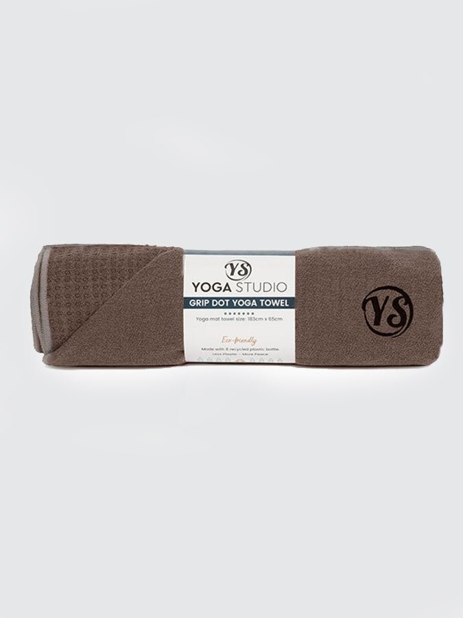 Non-Slip Premium Grip Dot Yoga Mat Towel for Hot Yoga & Pilates - Sweat Absorbent, Eco-Friendly Workout Accessory for Home & Studio Practice