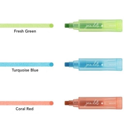 Join Dots Marker Pen Set - Premium Midori DESIGNPHIL Dotting Tools for Art, DIY Crafts, Bullet Journaling & Scrapbooking - Perfect for Artists, Calligraphy & Hand Lettering Projects