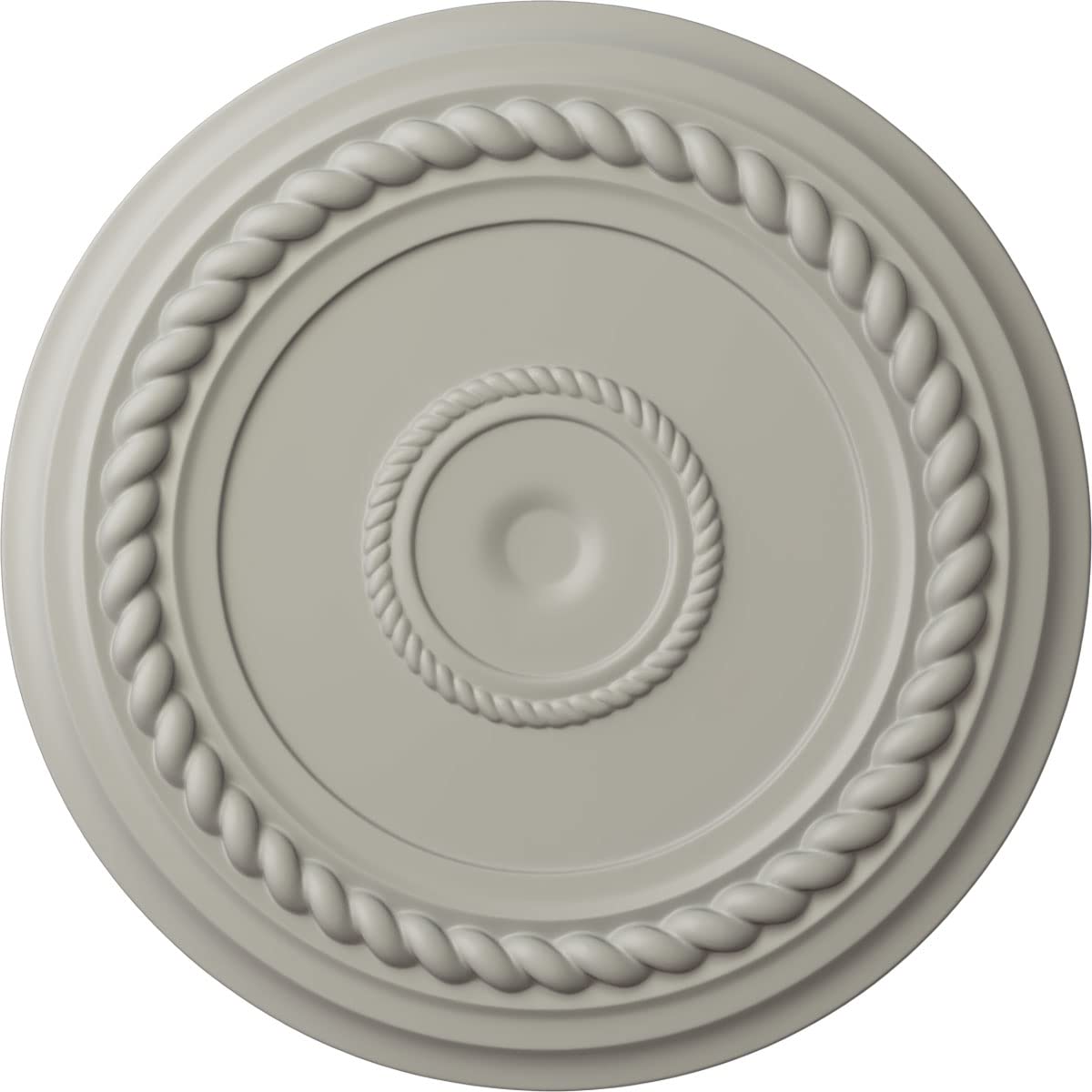 Ekena Millwork Alexandria Rope Ceiling Medallion - 19 5/8
