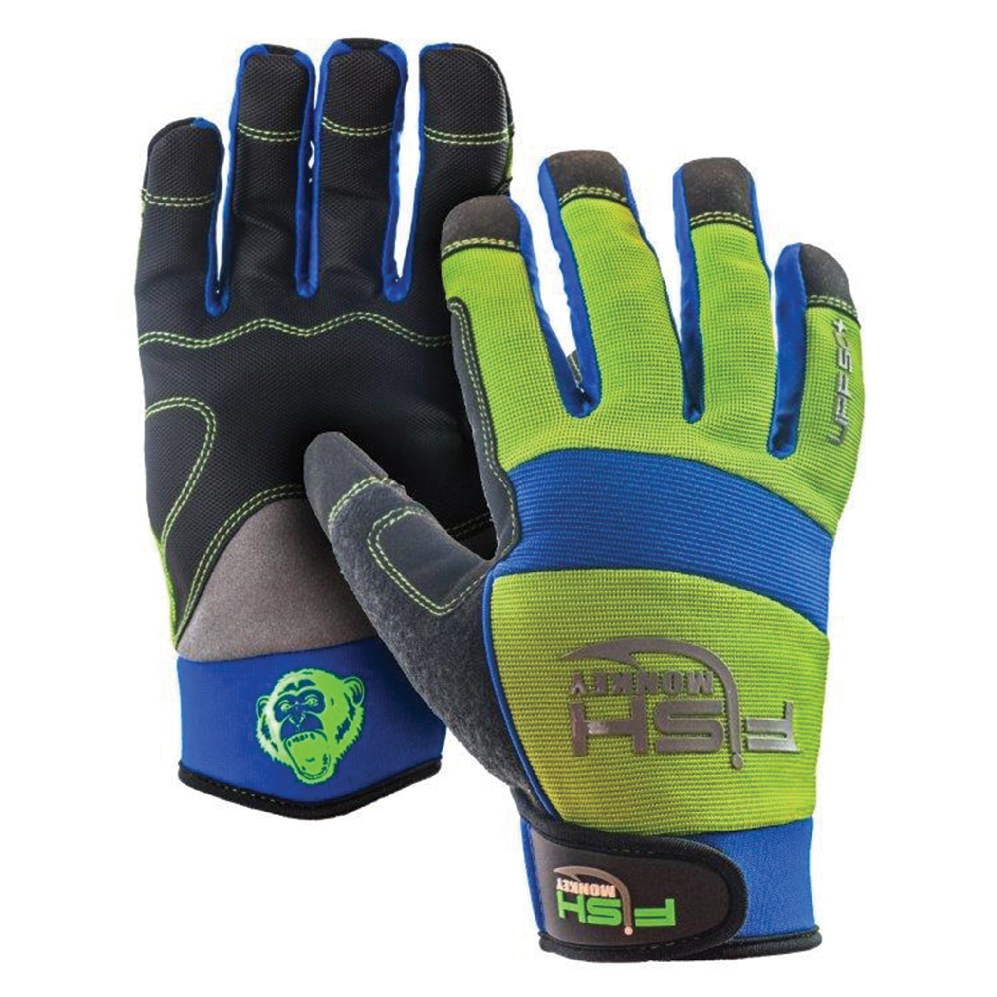 Fish Monkey FM19 Easy Work Waterman Gloves - Durable Fishing & Waterproof Gloves for Boating, Kayaking, and Outdoor Activities