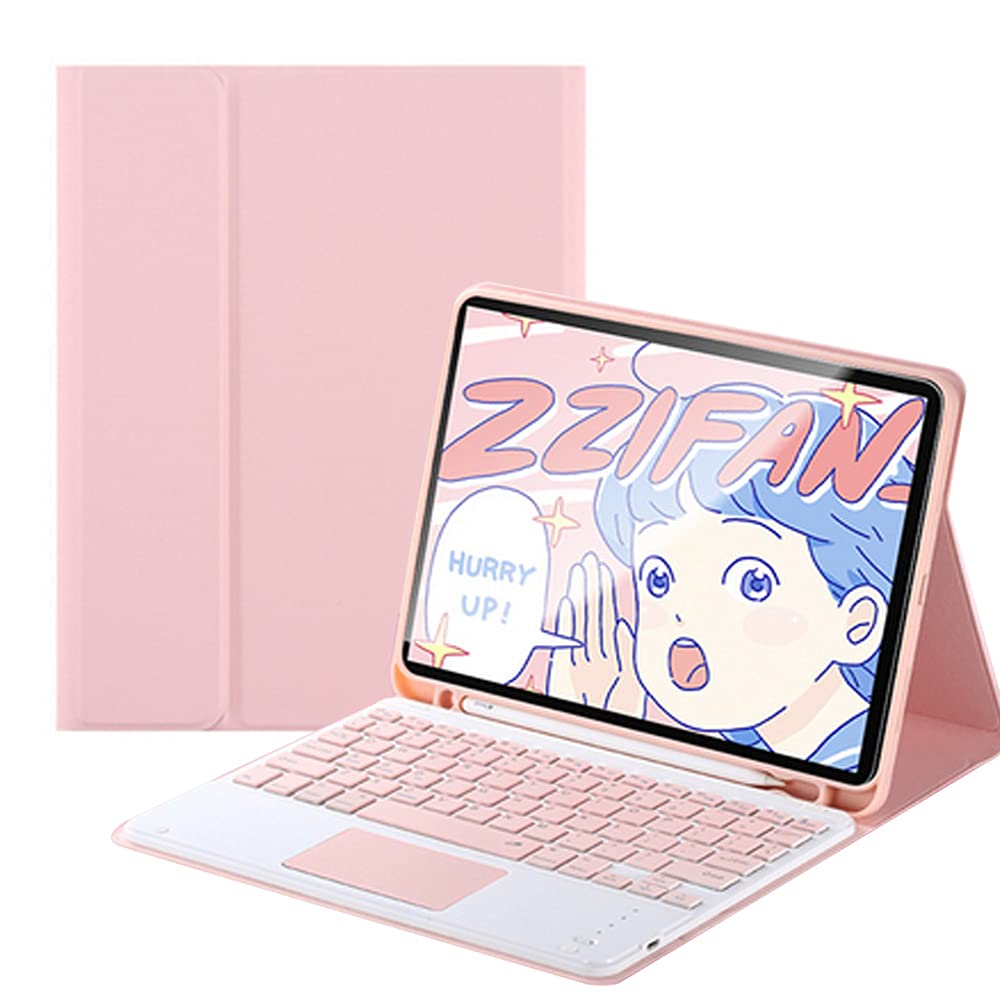 QYiD Touchpad Keyboard Case with Mouse for iPad 8th/7th Gen 10.2