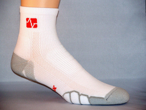 Vitalsox Lightweight Quarter Socks for Men & Women - Breathable, Comfortable Athletic Socks for Running, Hiking & Everyday Wear