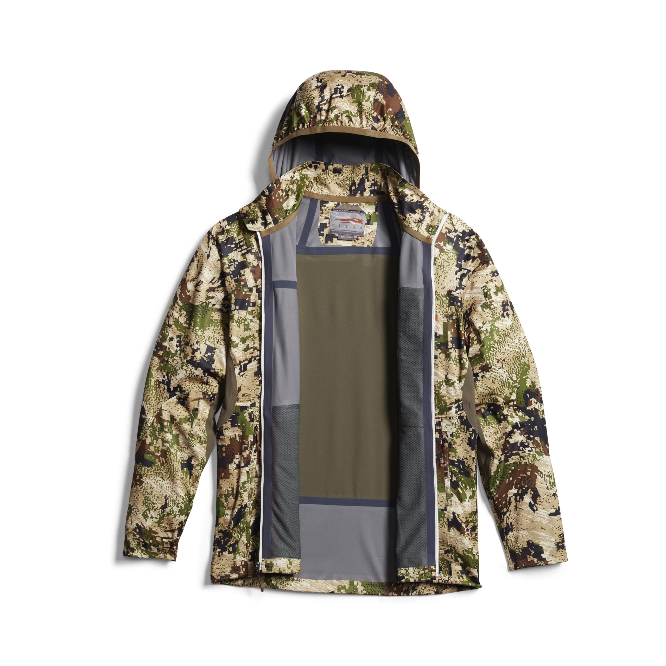 SITKA Gear Men's Mountain Evo Hunting Jacket - Waterproof Camo Jacket for Cold Weather Hunting & Outdoor Adventures