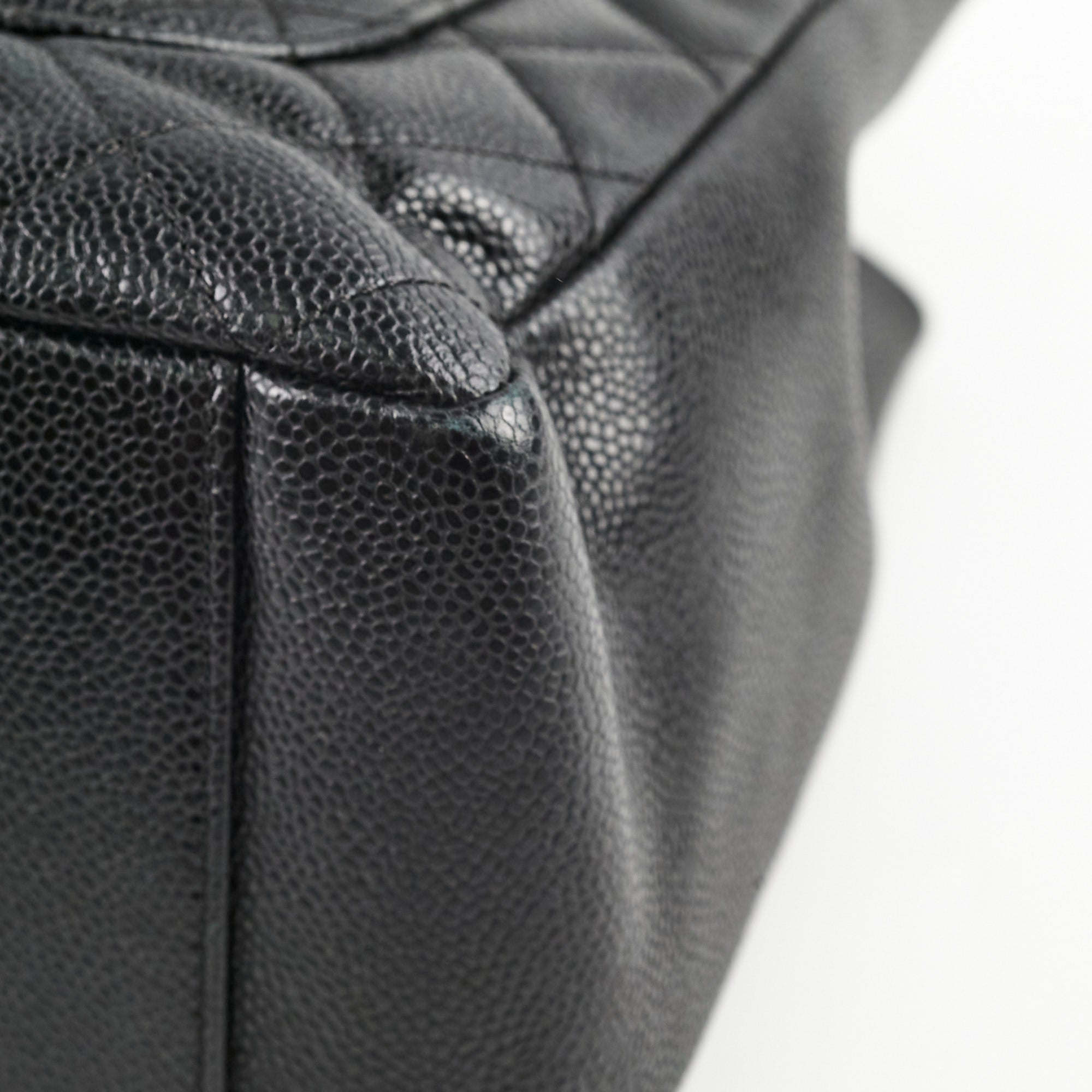Chanel Caviar Leather Grand Shopping Tote GST Handbag - Luxury Designer Shoulder Bag for Women, Perfect for Work, Travel & Everyday Use