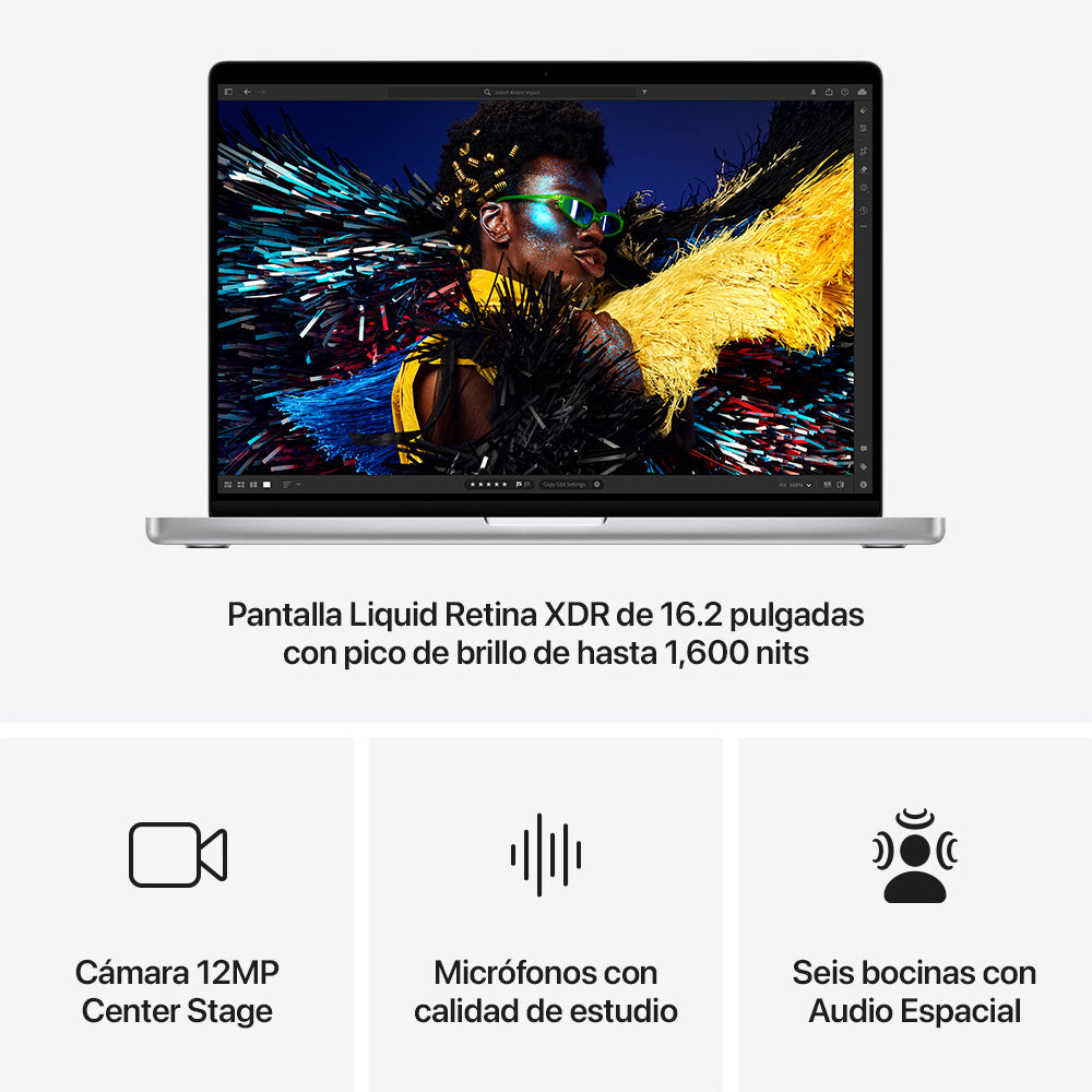 Apple MacBook Pro 16-inch Laptop with M4 Max Chip - 14-Core CPU & 32-Core GPU, 1TB SSD Storage - Space Gray | Powerful Performance for Video Editing, Graphic Design & Programming