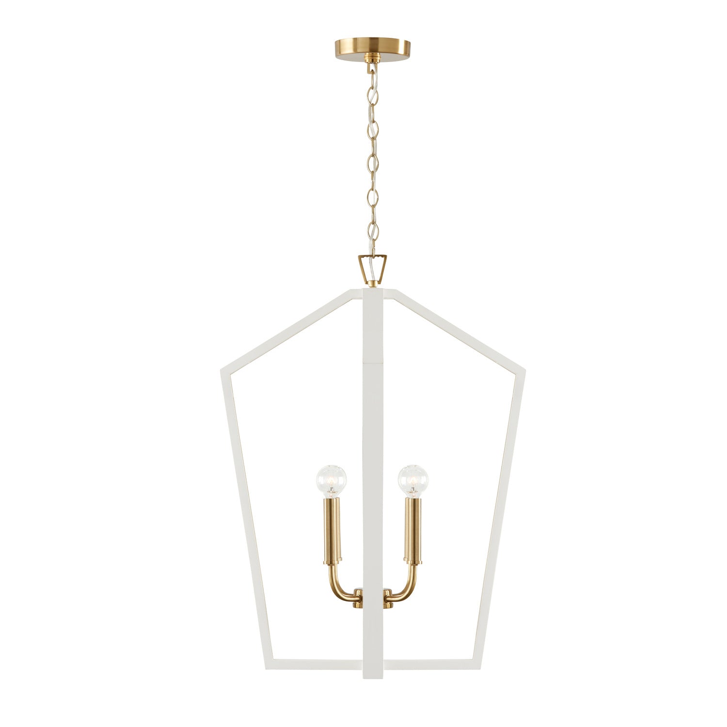 Capital Lighting 4-Light Modern Pendant - Sleek Hanging Fixture for Kitchen Island, Dining Room, or Entryway Lighting