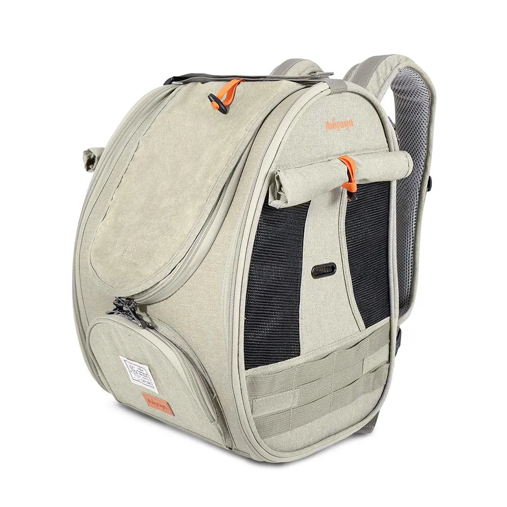 Adventure Cat & Small Dog Carrier Backpack - Lightweight Pet Travel Backpack for Hiking, Camping & Airplane Travel - Perfect for Outdoor Adventures with Your Furry Friend