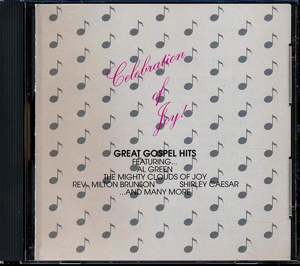 Celebration of Joy Gospel Music CD - Al Green, The Mighty Clouds of Joy, Shirley Caesar - Inspirational Christian Songs for Worship, Church Services & Spiritual Uplifting