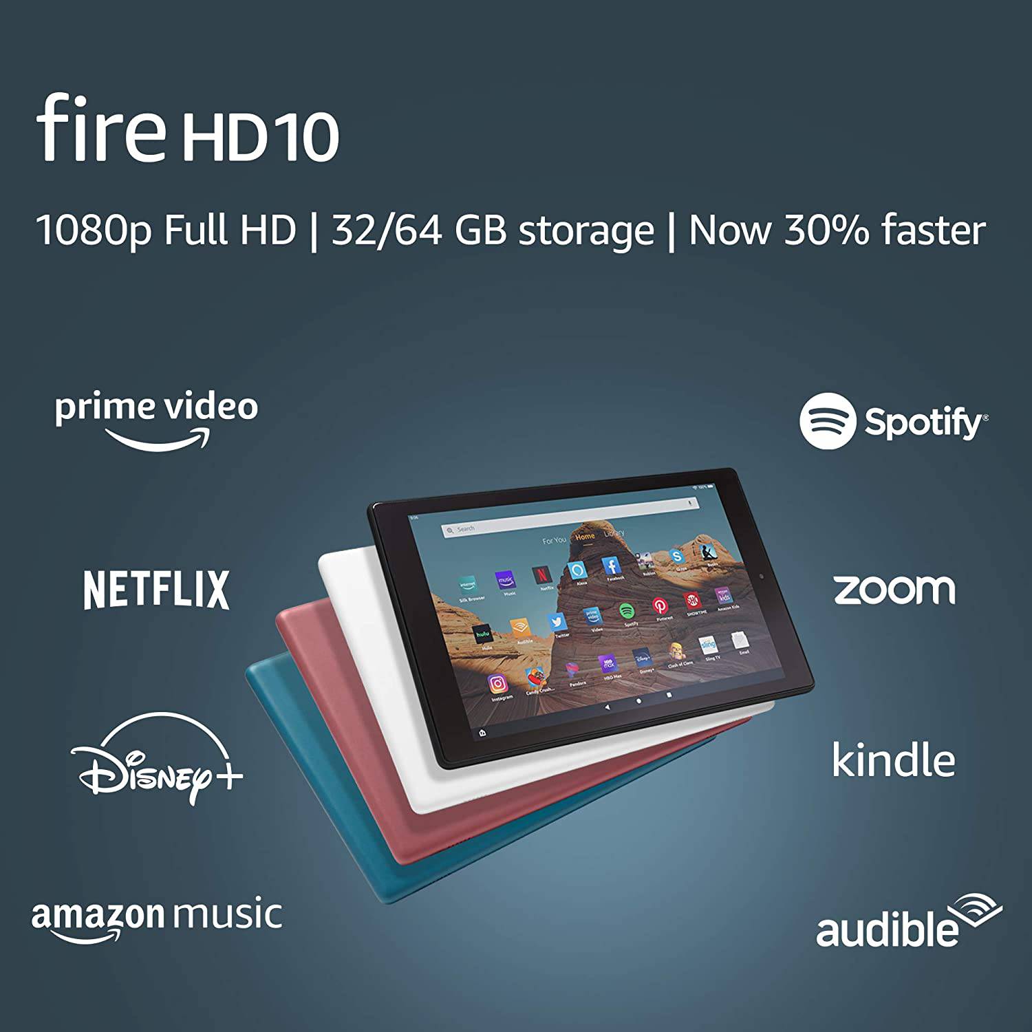 Amazon Fire HD 10 Tablet (10.1