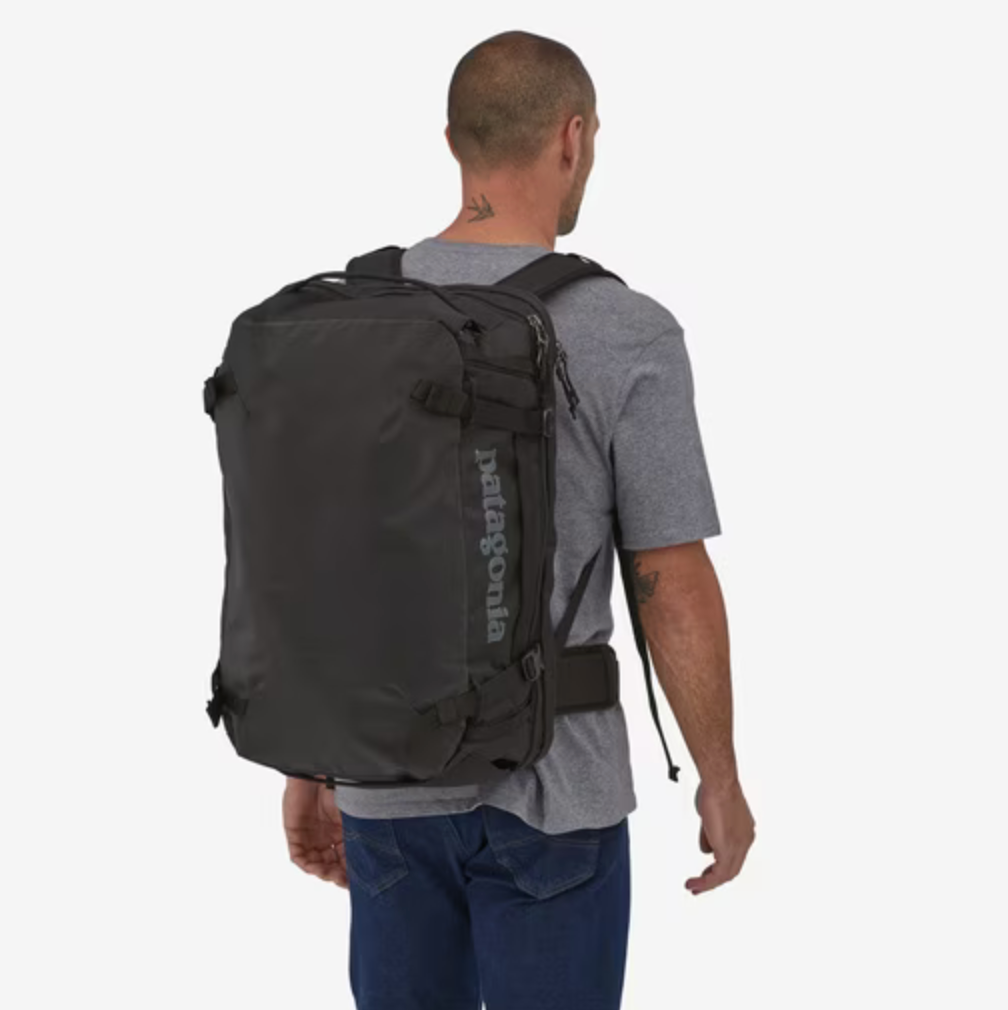 Patagonia Black Hole MLC 45L Carry On Backpack - Lightweight Waterproof Travel Bag for Hiking, Camping & Airplane Carry-On Luggage