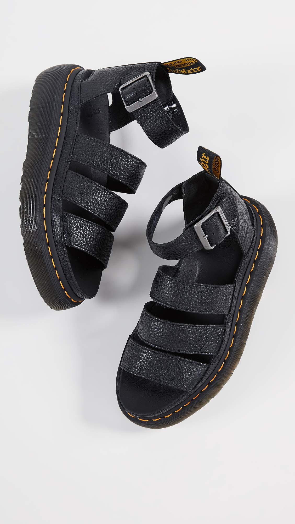Dr. Martens Women's Platform Sandals Size 9.5 - Comfortable & Stylish Summer Footwear for Casual Outings & Beach Vacations