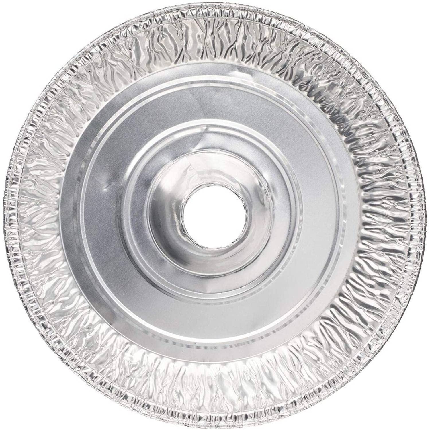 Disposable Aluminum 8 Inch Angel Tube Foil Pans - 500 Pack for Baking, Cooking & Food Storage | Perfect for Catering, Restaurants & Home Use