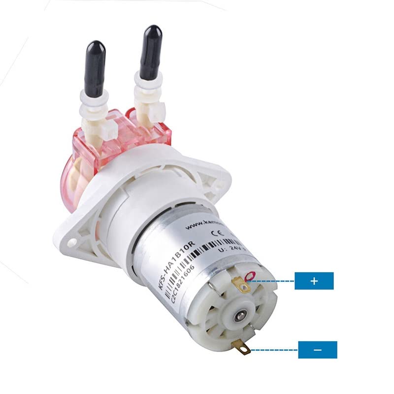 Submersible Sump Pump KFS Mini 6V/12V/24V DC Brush Motor Peristaltic Water Transfer Pump - 12V with Two Speed Gears (Color: B06) | Ideal for Aquariums, Hydroponics & Small Water Circulation Systems