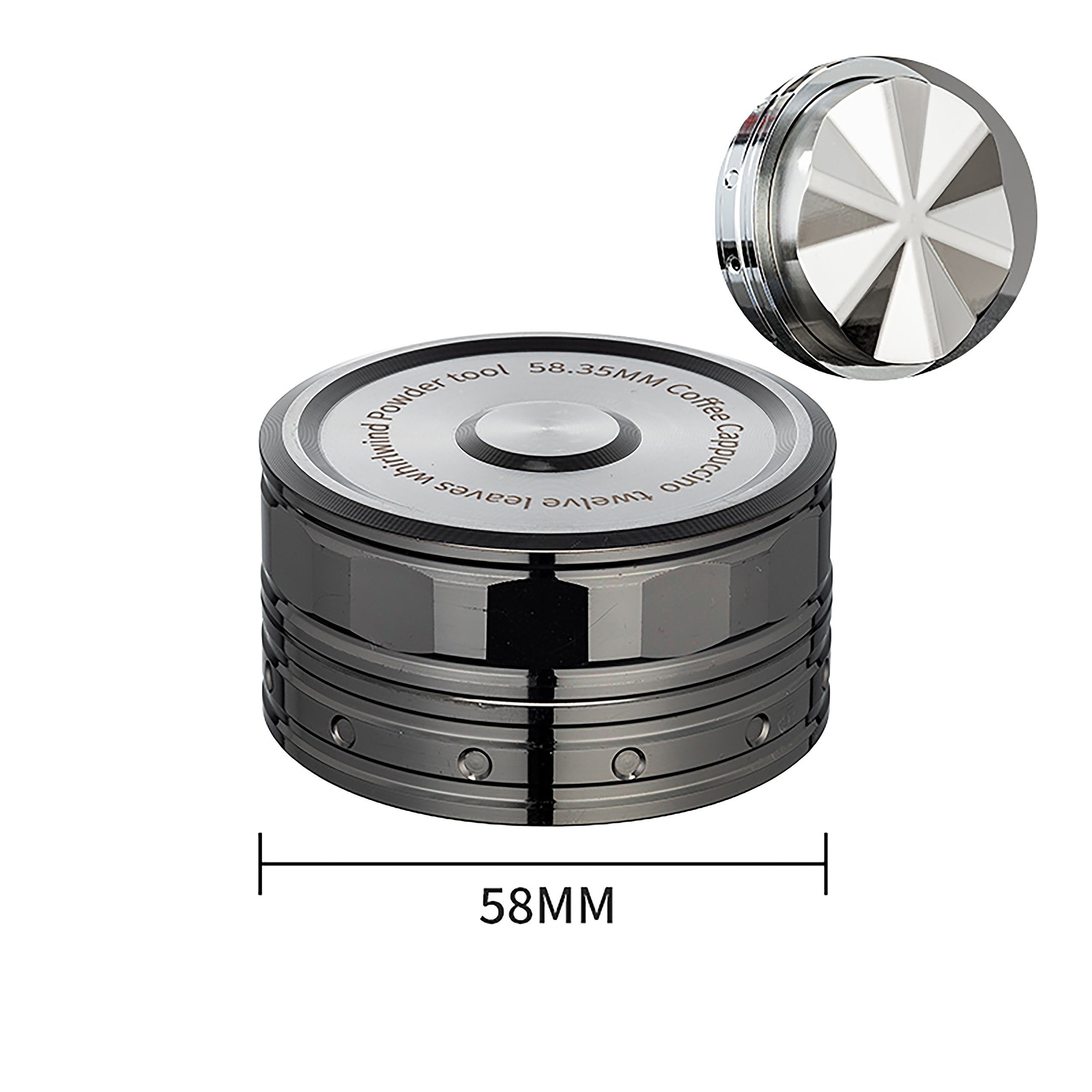Stainless Steel UFO Gravity Distributor - Professional Concrete Leveling Tool for Floors, Walls & Countertops | Perfect for DIY & Construction Projects