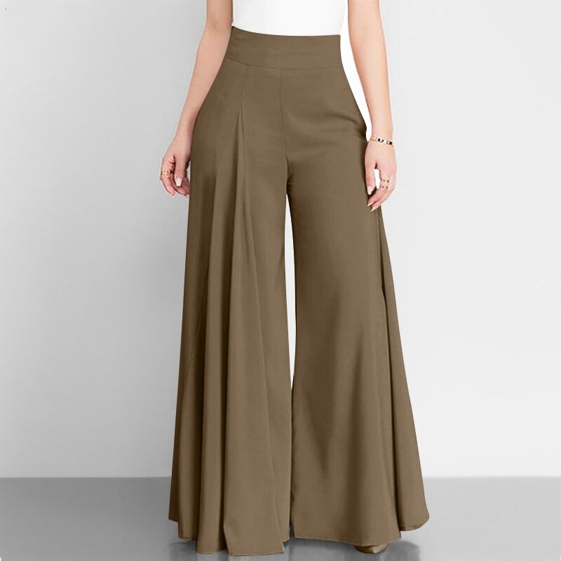 Elegant High Waist Pants for Women - Comfortable Stretchy Trousers for Office, Travel & Casual Wear