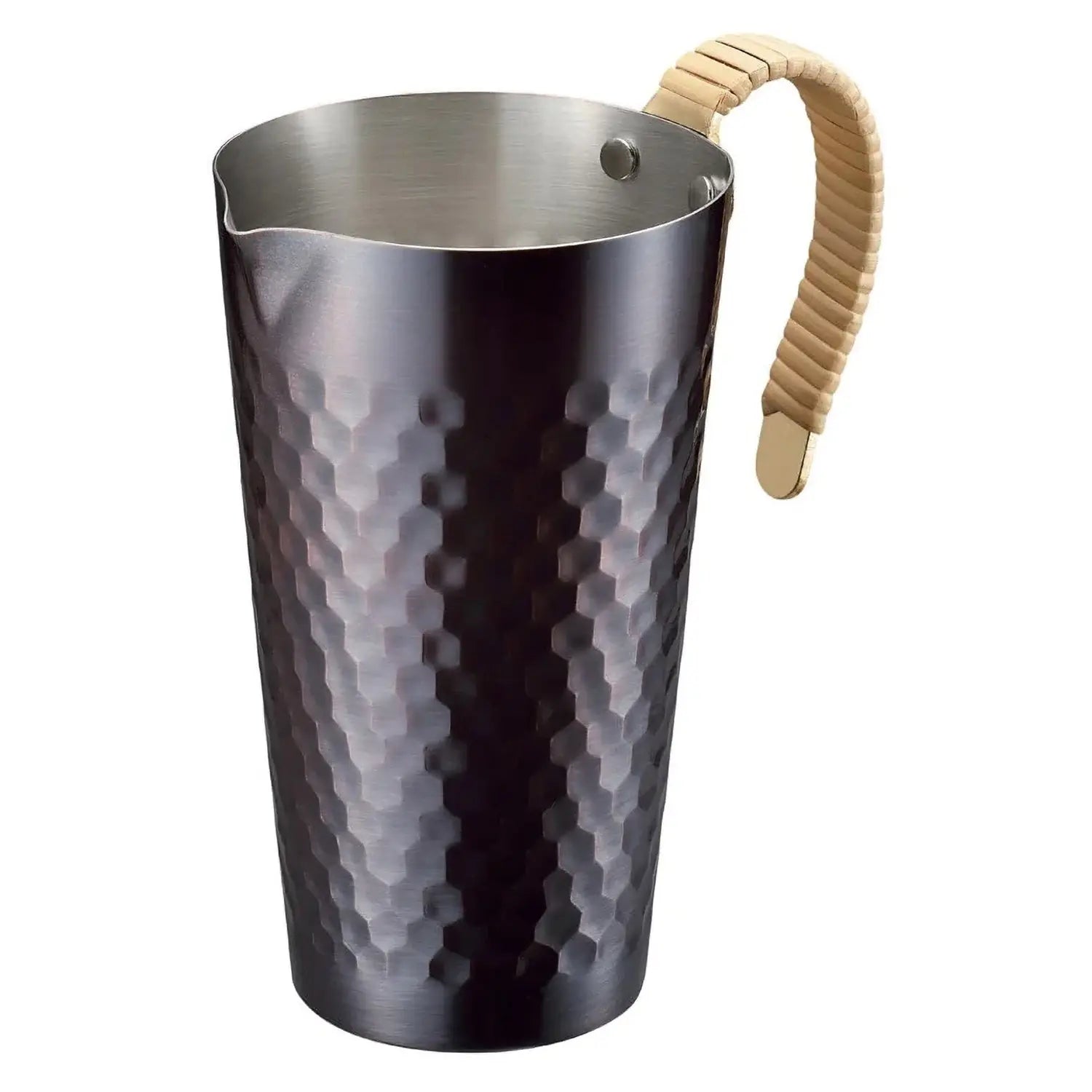 Asahi Copper Chirori Sake Server 330ml - Traditional Japanese Sake Pourer for Hot & Cold Sake - Perfect for Home Dining, Japanese Restaurants & Gift Giving