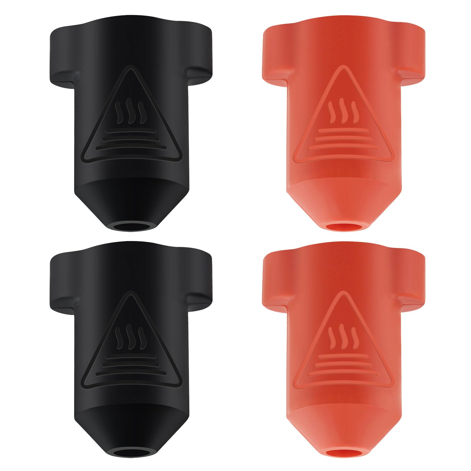 UniTak3D K1 3D Printer Hotend Cover Silicone Socks - 4Pcs Compatible with Creality K1 & K1 Max | High-Temperature Protection for Precise Printing | Perfect for Home, Office & Workshop 3D Printing Projects