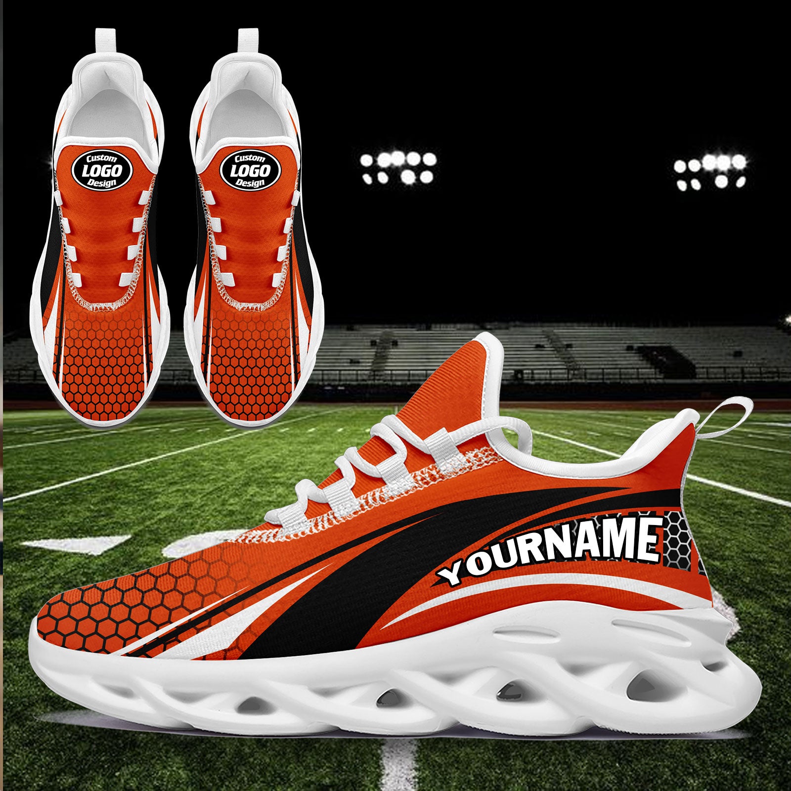 Custom Maxsoul Personalized Sneakers - Lightweight Comfortable Walking Shoes for Men & Women - Fashion Casual Athletic Shoes for Running, Gym, Workout & Daily Wear