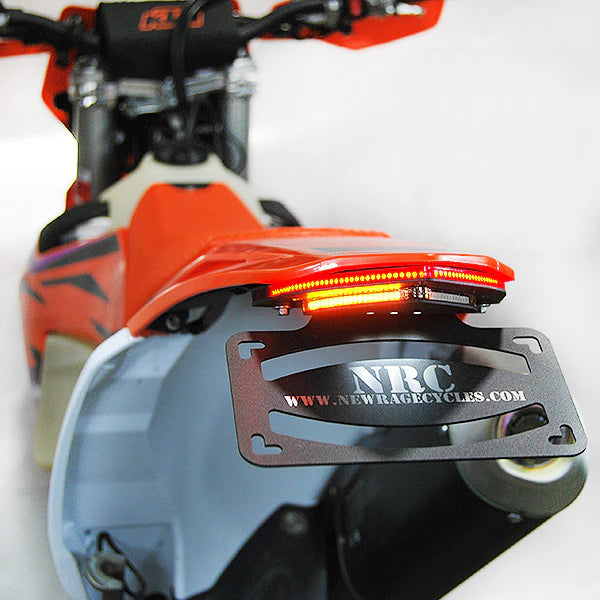 KTM 350/500 EXC F Fender Eliminator Kit - Rear License Plate Bracket (2024-Present) - Perfect for Off-Road & Street Legal Conversion