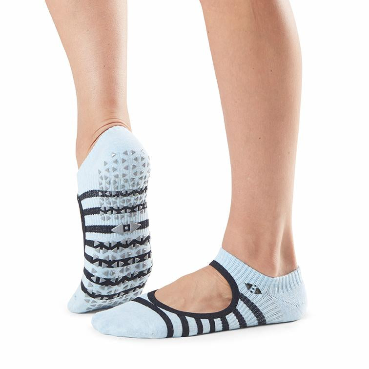 Tavi Noir Chey Grip Socks - Non-Slip Yoga Socks for Women, Pilates, Barre & Workout - Breathable & Comfortable Anti-Skid Socks for Home, Studio & Gym Use