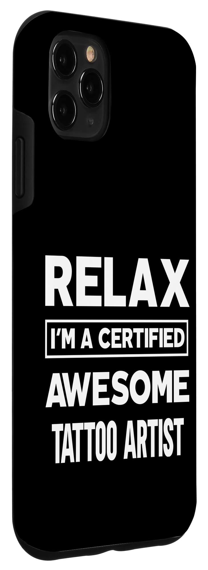iPhone 11 Pro Max Case for Tattoo Artists - Certified Durable Phone Cover for Work Anniversary Gift | Perfect for Tattoo Studios & Creative Professionals