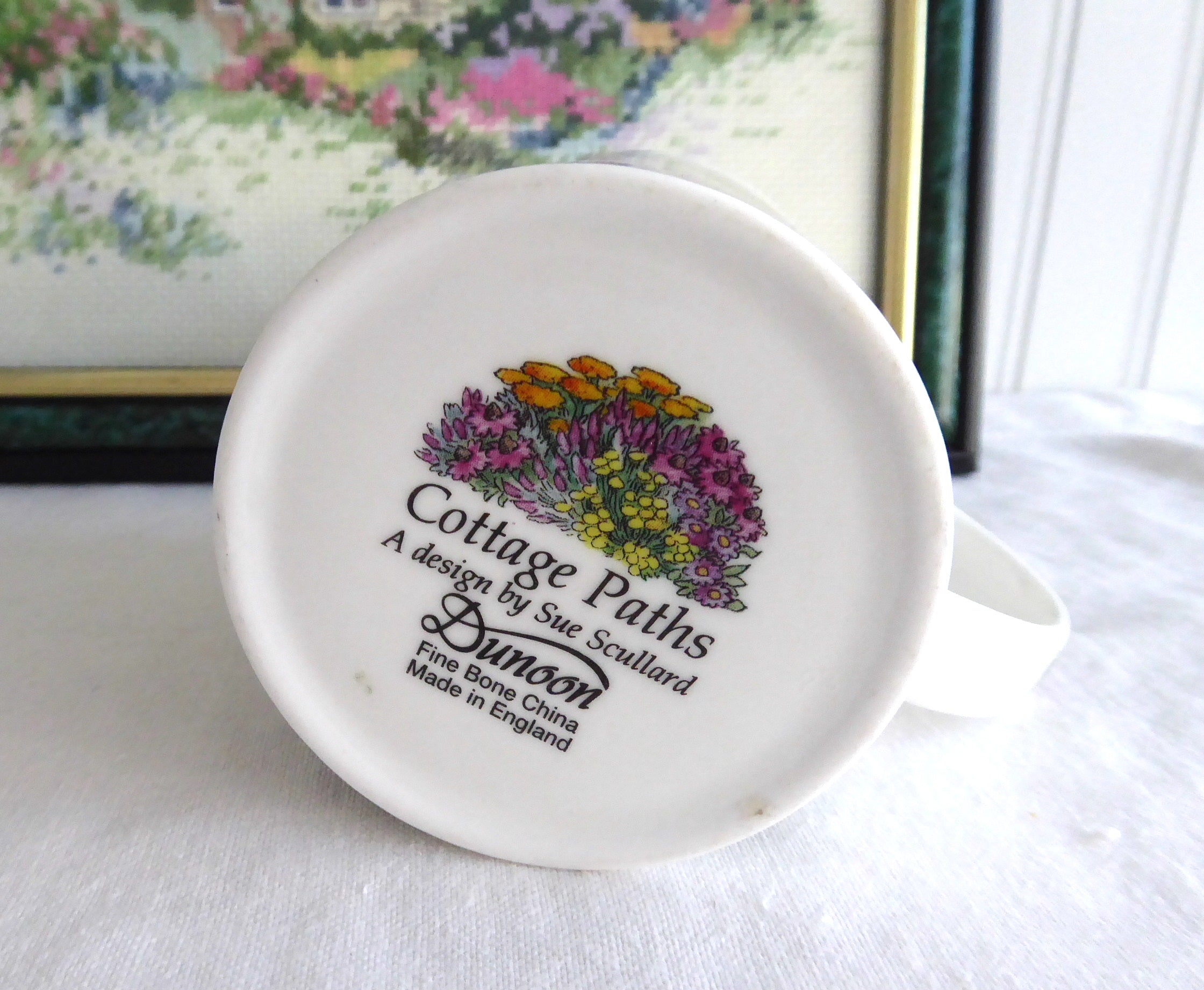 Thatched Cottage Dunoon Mug - Vintage Cottage Garden Decor, Scullard Design - Perfect for Tea Time, Countryside Home Decor, and Gift Giving