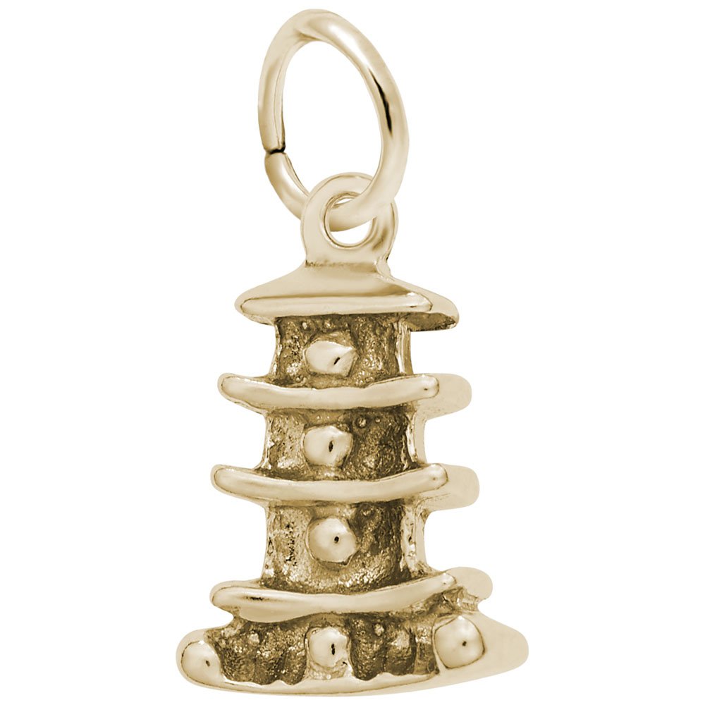 Pagoda Charm for Jewelry Making - Handmade Bracelet & Necklace Charms - Perfect for DIY Crafting, Gifts, and Boho Fashion Accessories