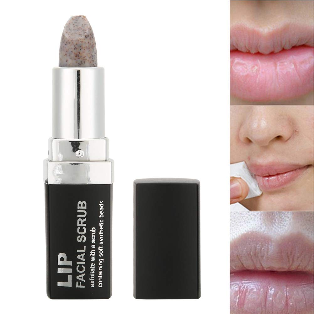 Exfoliating Lip Scrub Stick - Nourishing Lip Care for Dry, Chapped Lips - Removes Dead Skin & Cuticles - Hydrating Lip Treatment for Smooth, Soft Lips - Perfect for Daily Lip Care Routine & Pre-Lipstick Prep