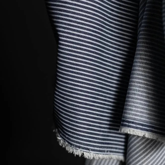 100% Organic Cotton Striped Denim Jeans for Women & Men - Eco-Friendly Fashion for Casual Wear & Everyday Outfits