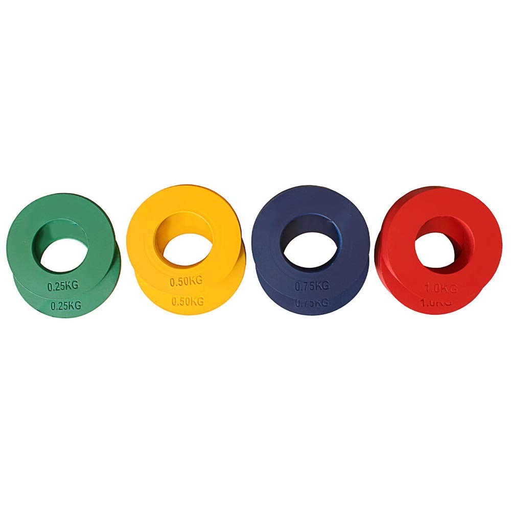 Hypeshops 2 Inch Fractional Weight Plates 5kg Set - Perfect for Home Gym, Strength Training & Weightlifting Accessories