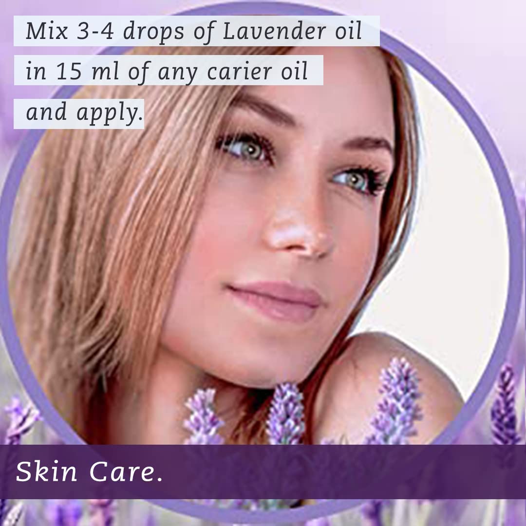 Seyal 100% Pure Natural Lavender Essential Oil for Hair, Skin & Aromatherapy | Highly Concentrated Fragrance Oil for Diffusers, Candles, Soaps & Air Fresheners | Relaxing Scent for Massage, Bath & Home Spa - 15ml