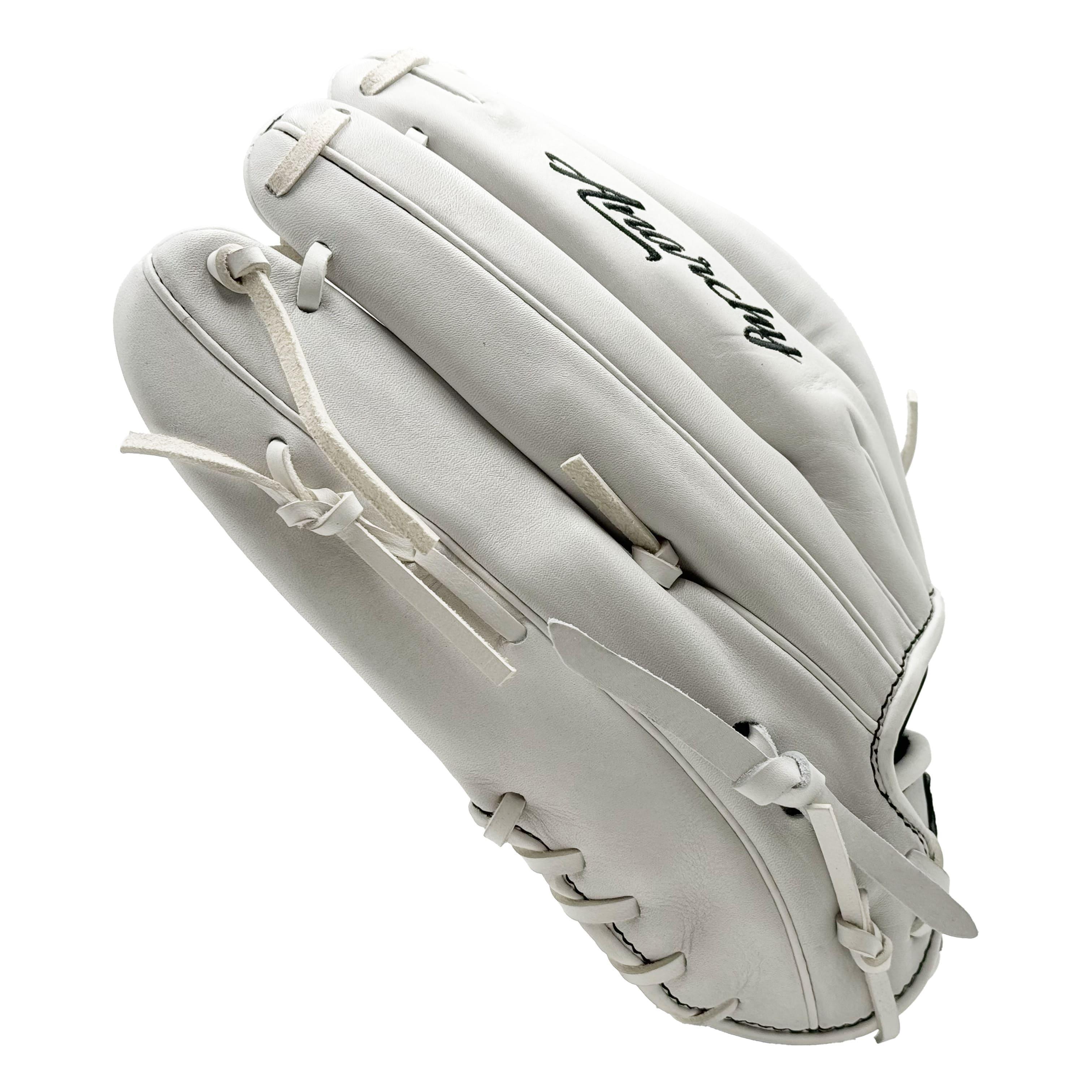 Premium Anarchy Kip Leather Softball Glove AFG011 (Whiteout) - High-Performance Fielding Glove for Competitive Softball Players & Training