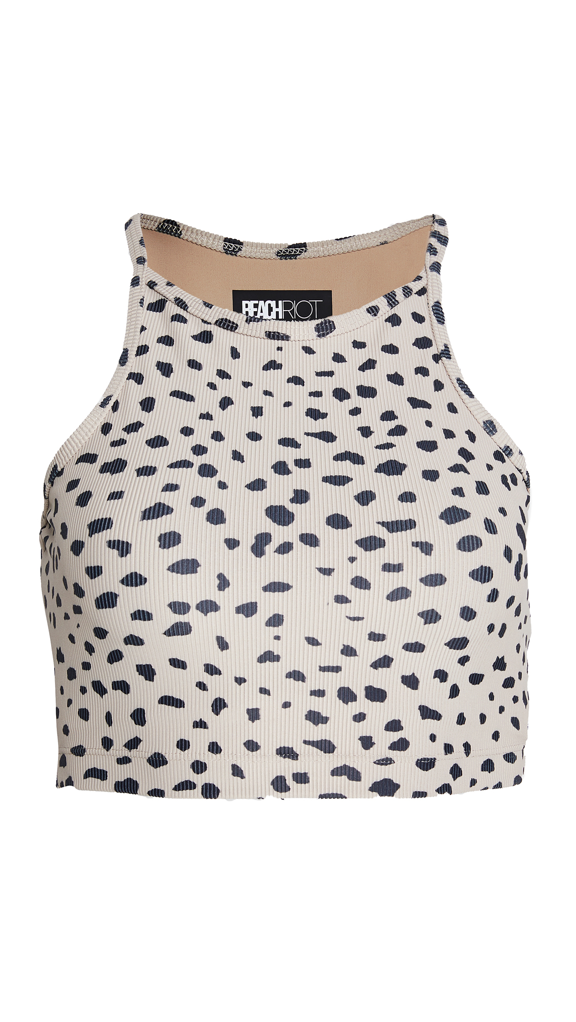Beach Riot Women's Anna Cropped Tank Top - Summer Casual Wear for Beach, Pool & Yoga | Trendy Workout & Lounge Outfit