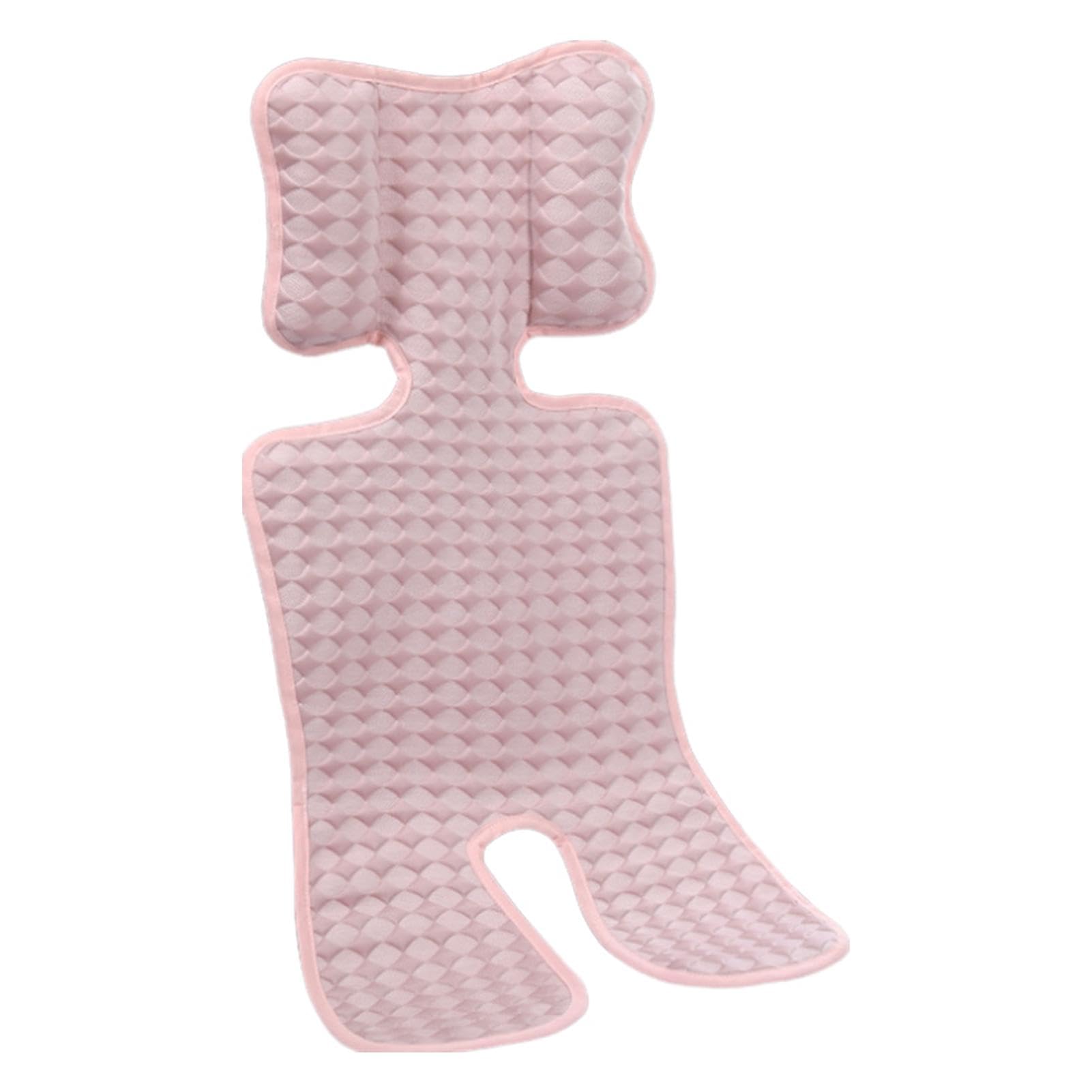 Baby Stroller Cooling Pad - Breathable Ice Silk Seat Liner for Infants & Toddlers - Summer Car Seat Cooler Cushion (Pink) - Perfect for Hot Weather, Long Car Rides & Outdoor Stroller Walks