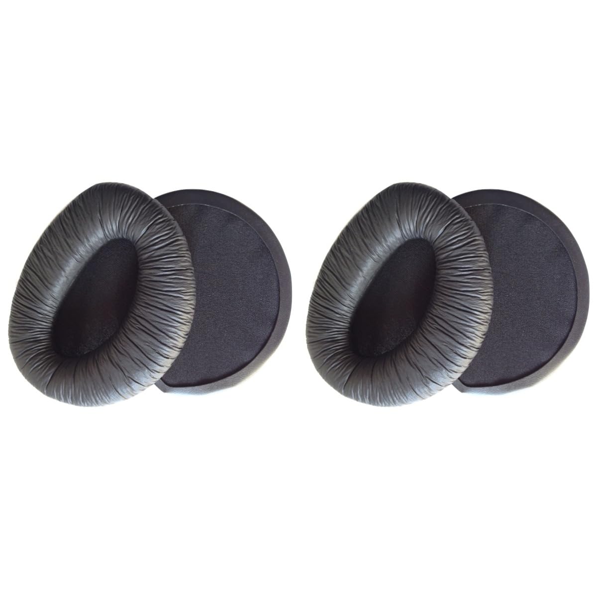 Premium Mikikit 2-Pack Wicked Cushions Replacement Ear Pads for Headphones - Soft Oval Memory Foam Earmuff Covers for Enhanced Comfort (Perfect for Gaming, Music & Long Work Sessions)