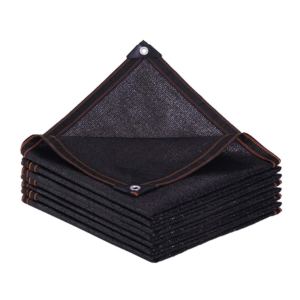 Premium Black UV-Resistant Sun Shade Cloth - 90% Sunblock Shade Net for Outdoor Garden, Greenhouse, Plant Protection & Car Cover (3x6m) - Ideal for Gardening, Patio Shade & Vehicle Sun Protection