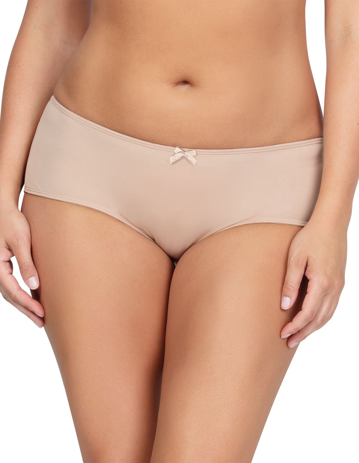 PARFAIT Women's Hipster Panties - Soft Cotton Underwear for Everyday Comfort (M, Bare) | Perfect for Work, Lounge & Sleep | Emma P5495