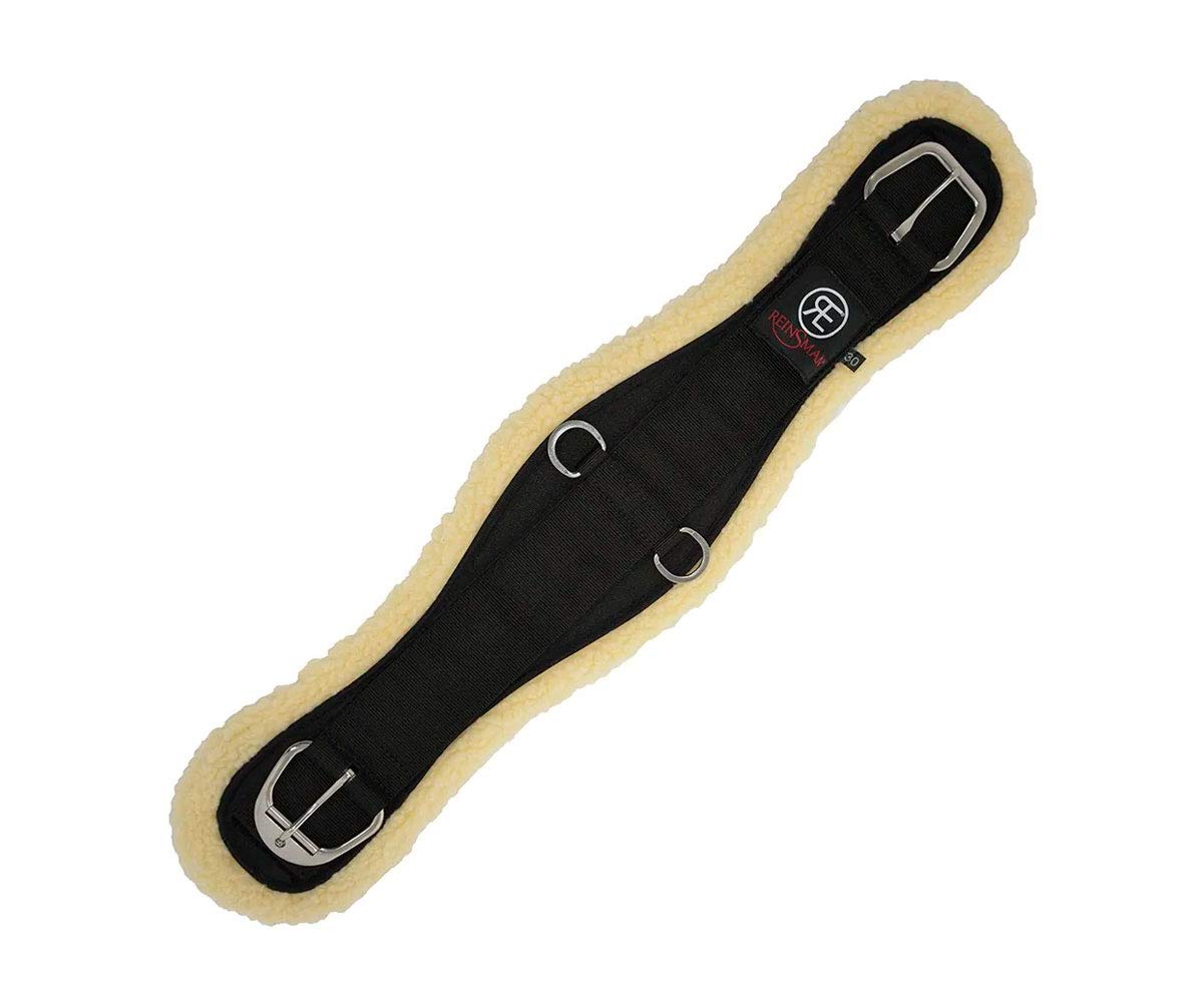 Reinsman Roper Fleece Cinch with Removable Liners for Horses - Comfortable & Adjustable Western Cinch for Trail Riding, Roping & Ranch Work